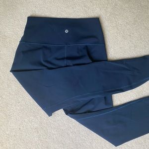 Lululemon Wonder Under Navy Blue